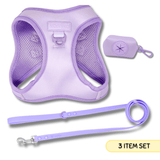 Essential Step-In Harness Walk Set - Lilac (3-Piece) (Final Sale)
