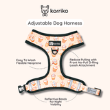 Ultimate Adjustable Harness Bundle Set - Milk Tea (5-Piece)
