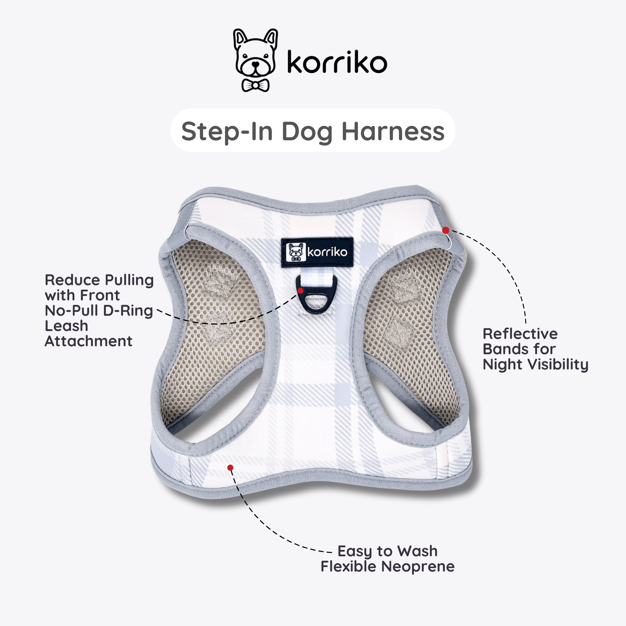 Ultimate Step-In Harness Bundle Set - Park City Plaid (6-Piece) (Final Sale)