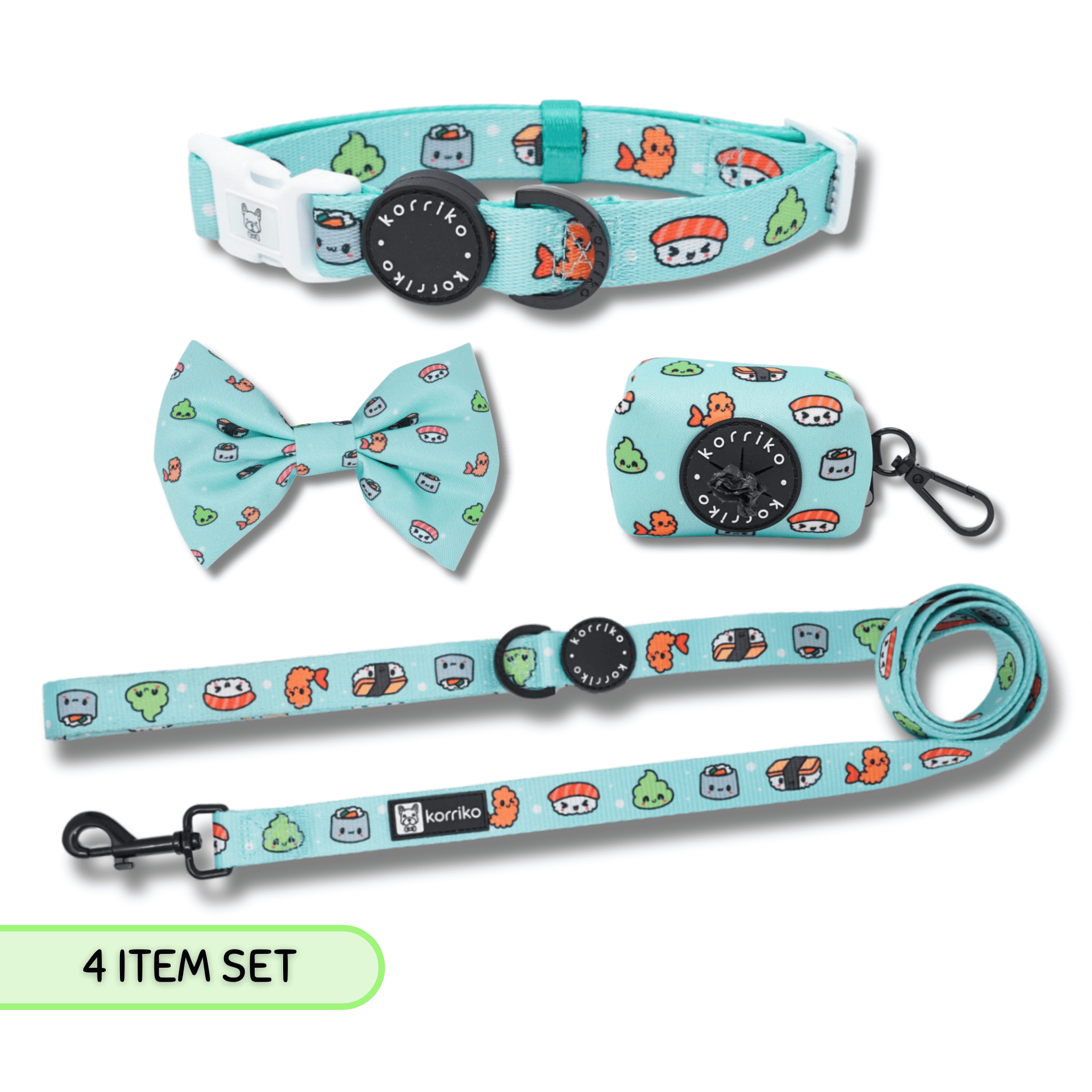 Ultimate Collar Bundle Set - Sushi (4-Piece)