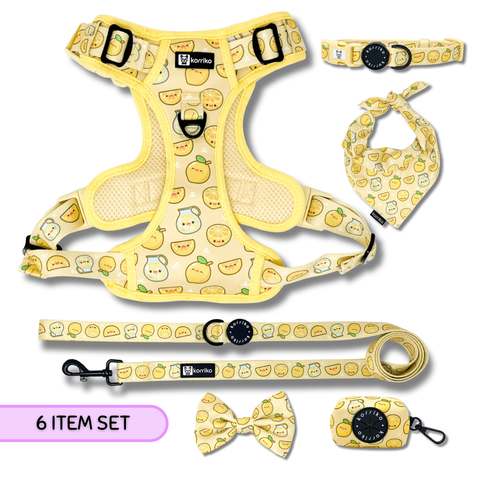 Ultimate Harness Bundle Set - Lemonade (Exploration No-Pull)