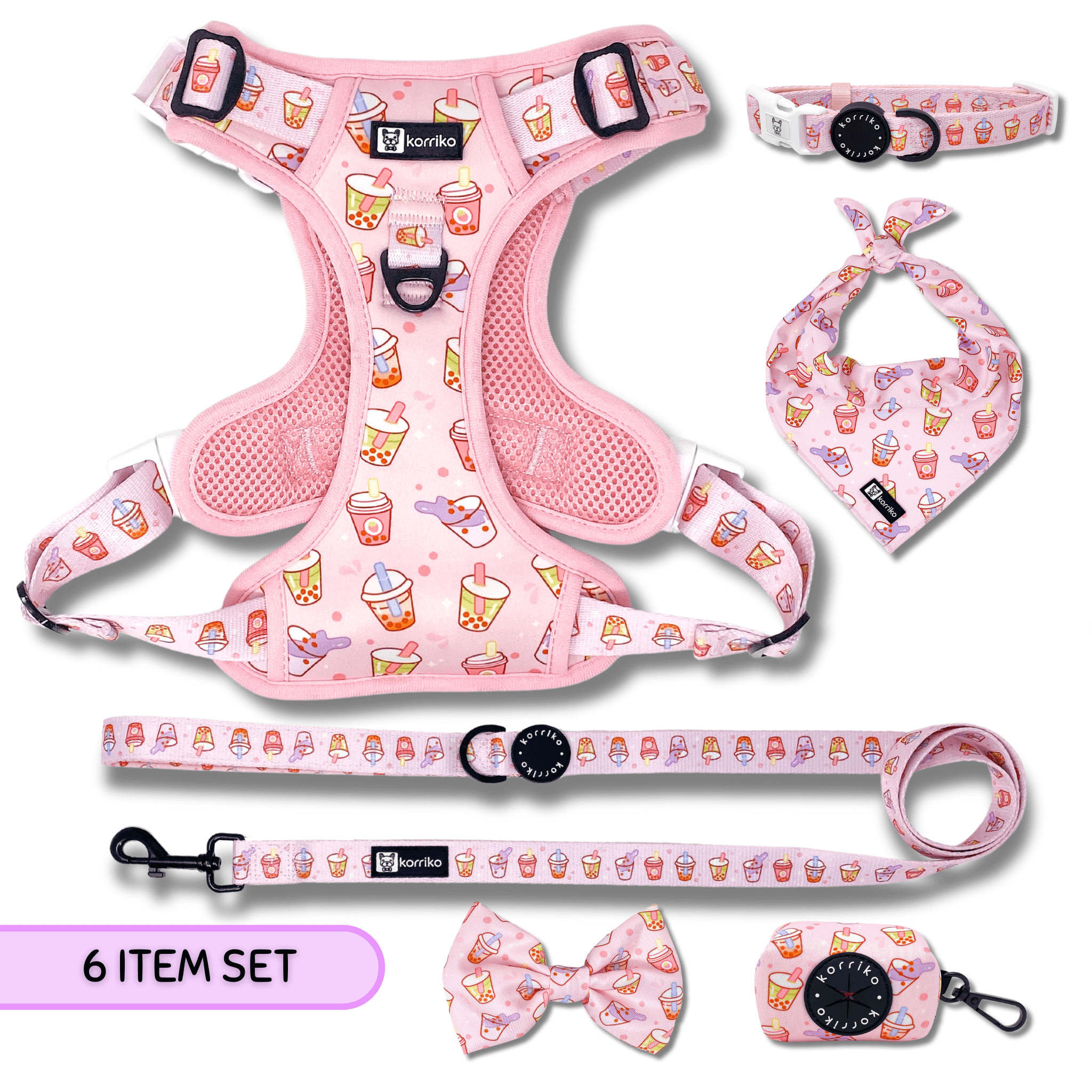 Ultimate Bundle - Exploration No-Pull Harness - Taro Milk Tea (6-Piece)