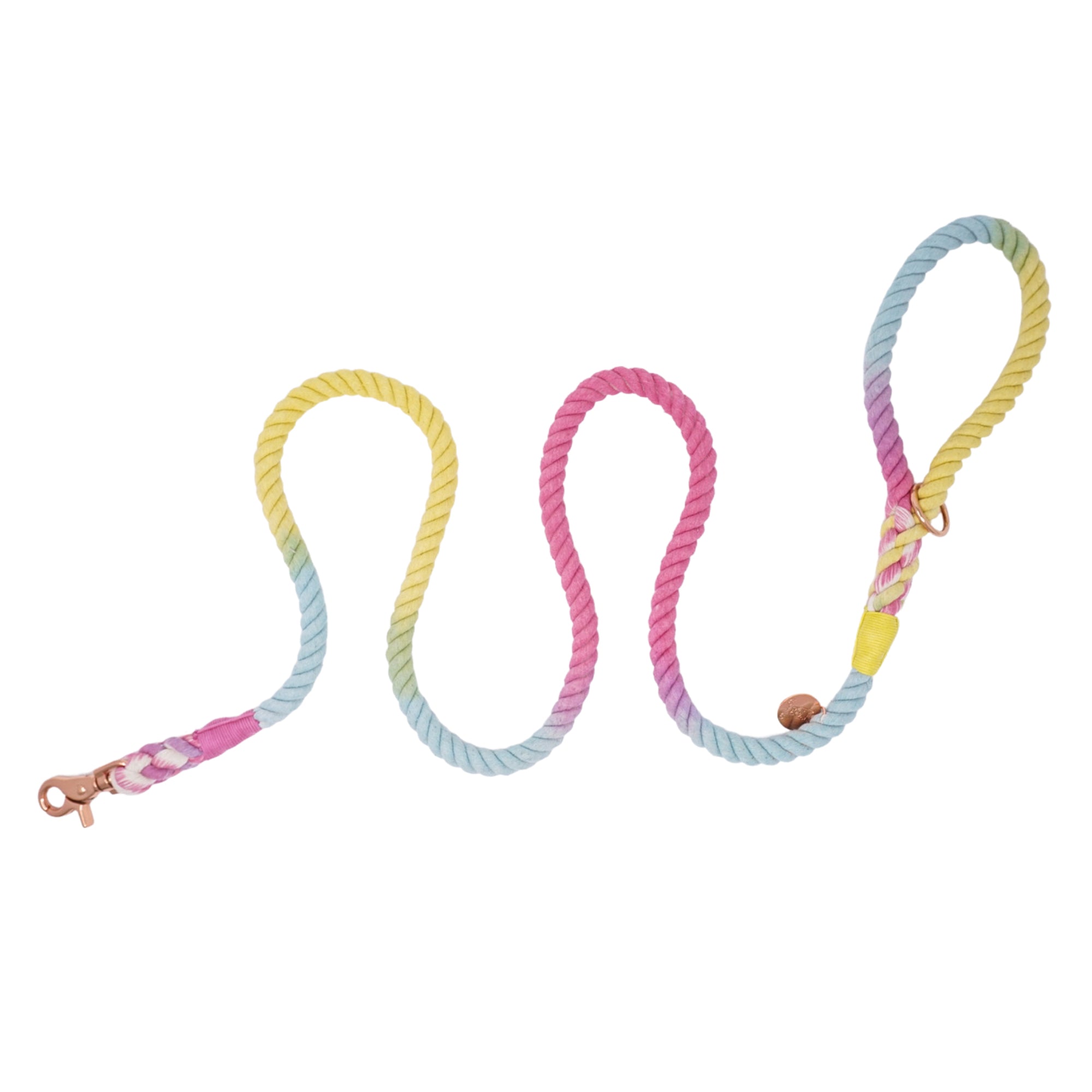 Cotton Rope Leash - Confetti (SECONDS - FINAL SALE)