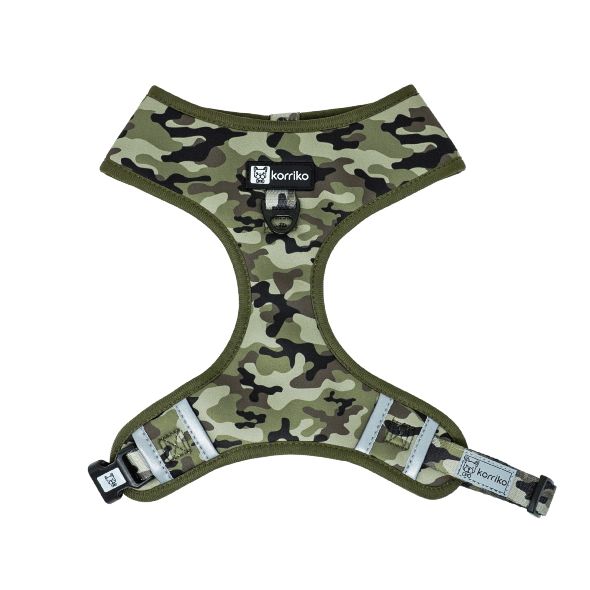 Classic No-Pull Dog Harness - Green Camo (Final Sale)