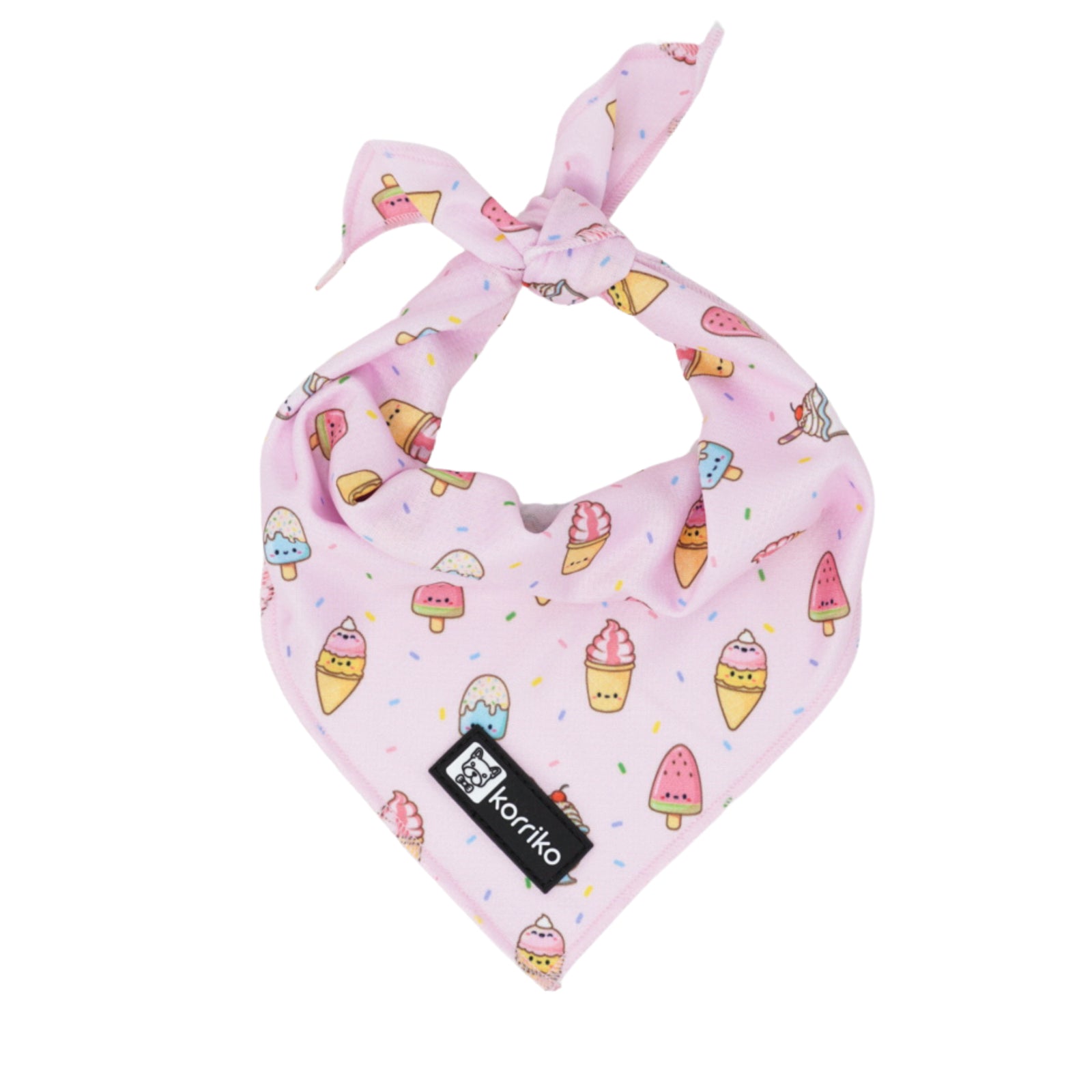 Cooling Dog Bandana - Ice Cream (Final Sale)