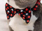 Dog Collar - Red Plaid (Final Sale)